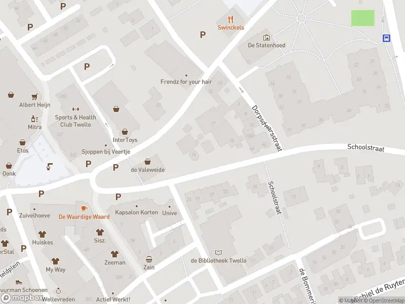 Politie naar de Dorpsstraat in Twello vanwege aanrijding met letsel