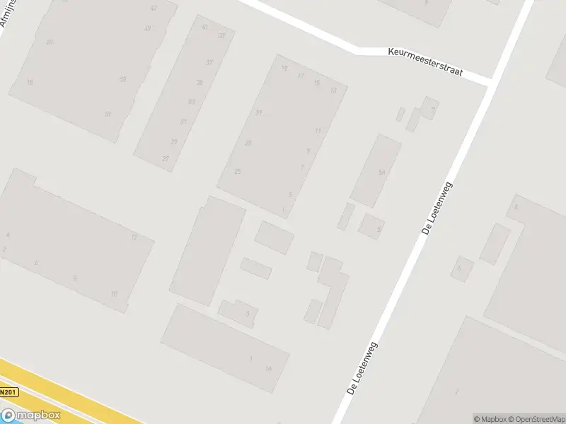 Ambulance met grote spoed naar de Keurmeesterstraat in Amstelveen