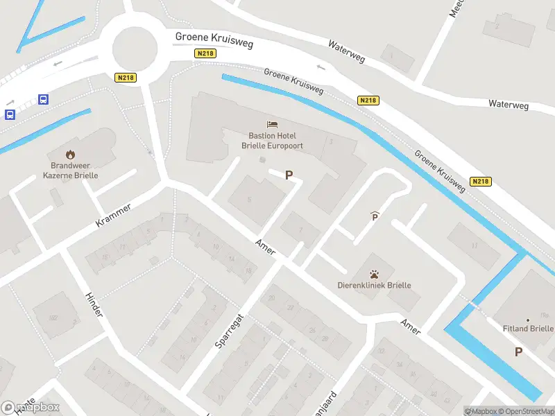 Ambulance met gepaste spoed naar de Amer in Brielle