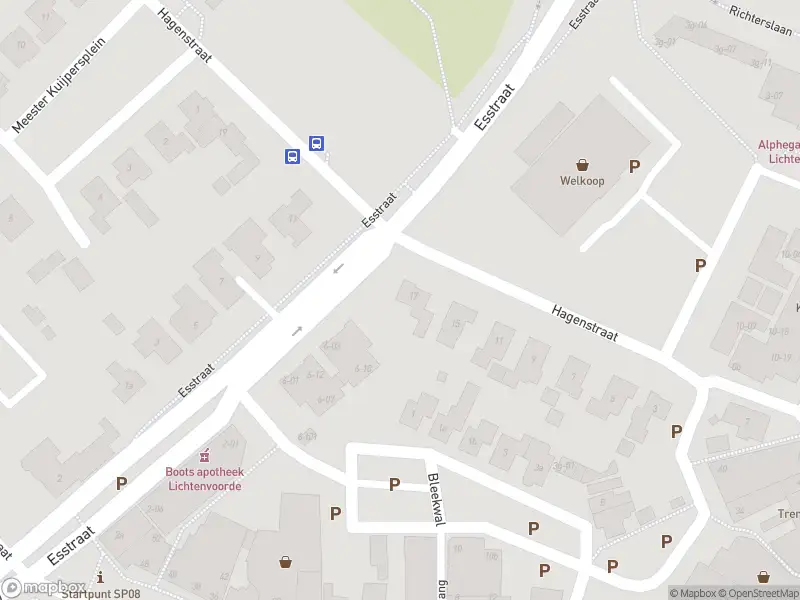 Politie naar de Esstraat in Lichtenvoorde vanwege aanrijding met letsel