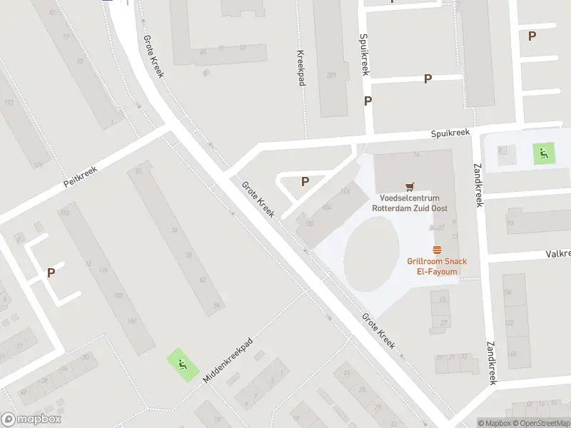 Ambulance met gepaste spoed naar de Grote Kreek in Rotterdam