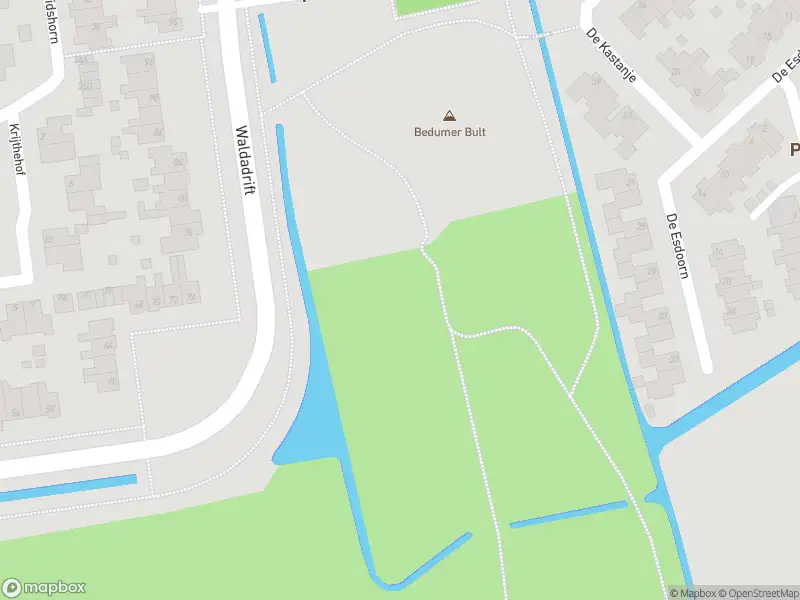 Brandweer met grote spoed naar de Ellerhuizen in Bedum vanwege waarnemen gaslucht