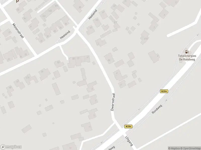 Brandweer met grote spoed naar de Dwarsstraat in Bladel