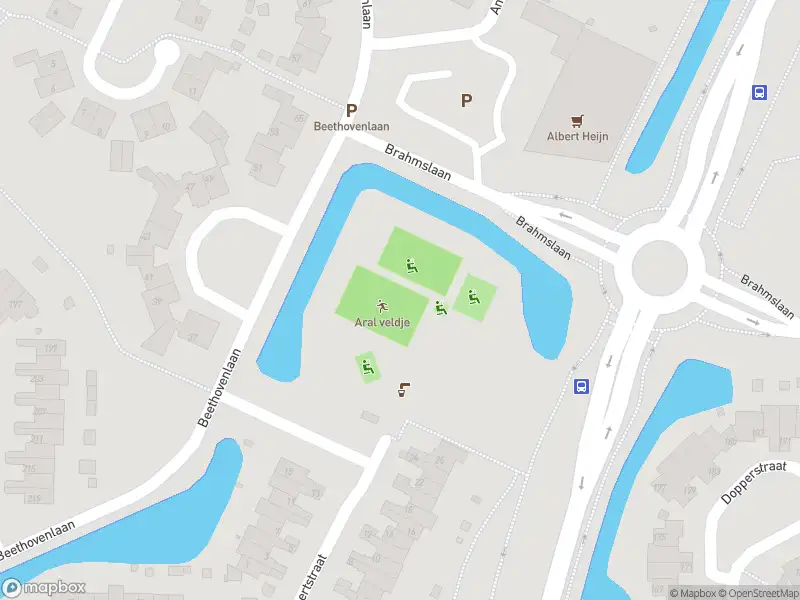 Brandweer met grote spoed naar de Anthon van der Horstlaan in Bunschoten-Spakenburg vanwege gebouwbrand