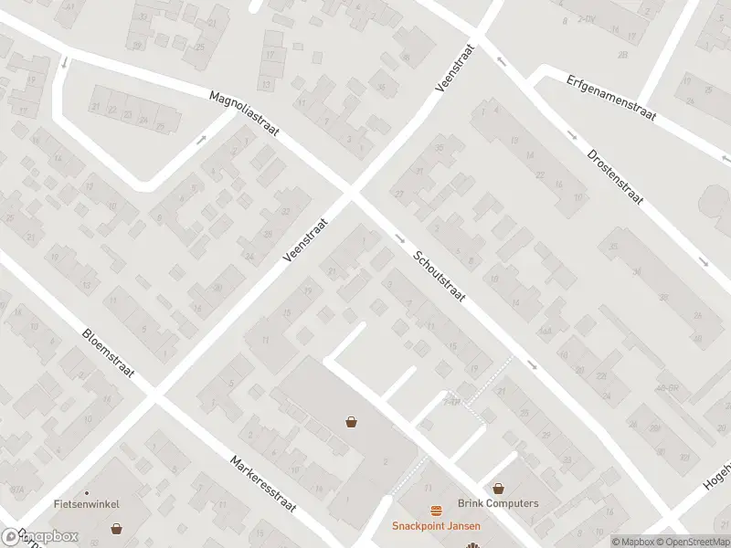 Brandweer met gepaste spoed naar de Burgemeester Visserweg in IJsselmuiden