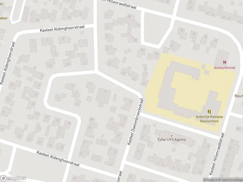 Brandweer met gepaste spoed naar de Kasteel Hillenraedtstraat in Roermond