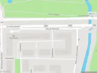 Traumahelikopter naar de Titus van Rijnstraat in Amsterdam