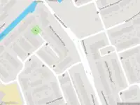 Ambulance met gepaste spoed naar de Barbara van Meertenstraat in Leiden