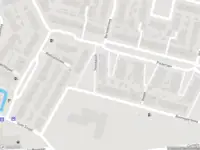 Ambulance met grote spoed naar de Starckplein in Geervliet