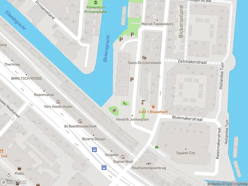 Brandweer met grote spoed naar de Prinseneiland in Amsterdam vanwege gebouwbrand