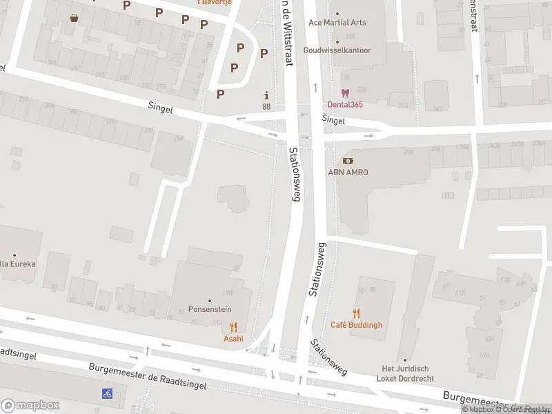 Politie naar de Stationsweg in Dordrecht vanwege ongeval met letsel