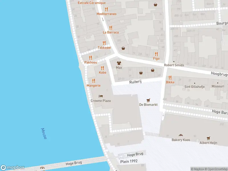 Brandweer met gepaste spoed naar de Ruiterij in Maastricht