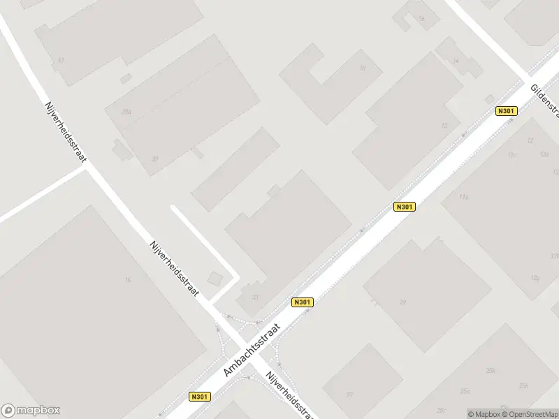 Brandweer met gepaste spoed naar de Nijverheidsstraat in Nijkerk