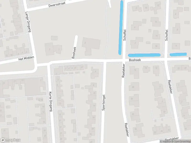 Brandweer met gepaste spoed naar de Sportsingel in Bant