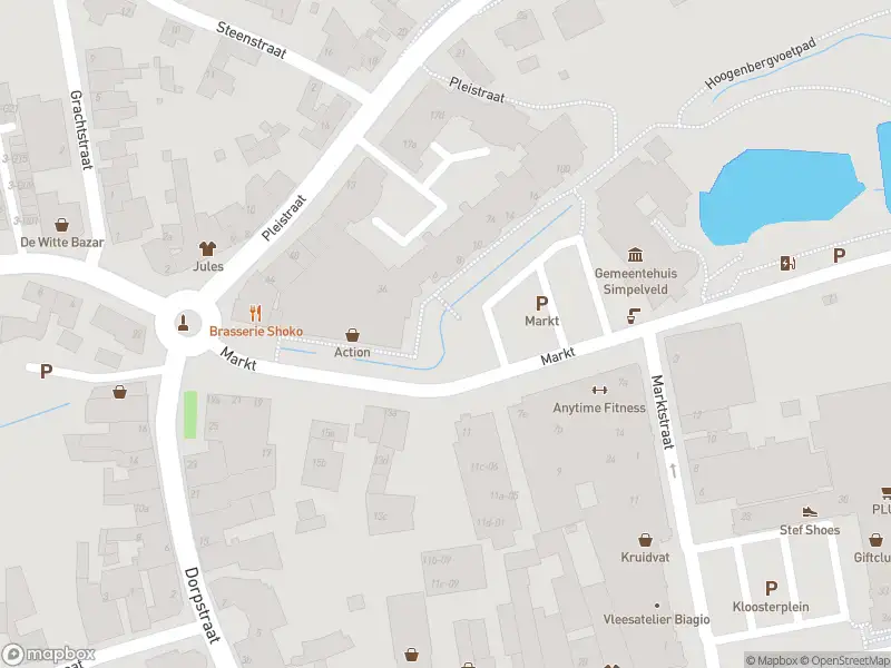 Brandweer en politie met gepaste spoed naar de Markt in Simpelveld vanwege wateroverlast