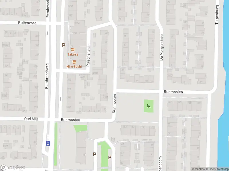 Ambulance met grote spoed naar de Ruischenstein in Amstelveen