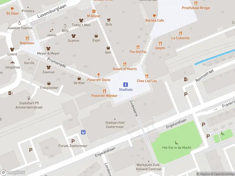 Brandweer met gepaste spoed naar de Stadhuisplein in Zoetermeer vanwege een liftopsluiting