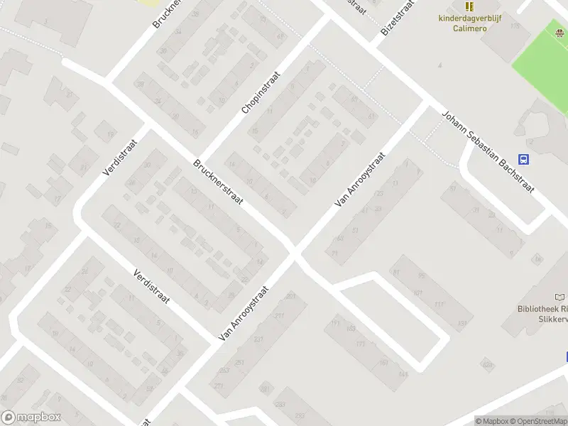 Ambulance met grote spoed naar de Brucknerstraat in Ridderkerk