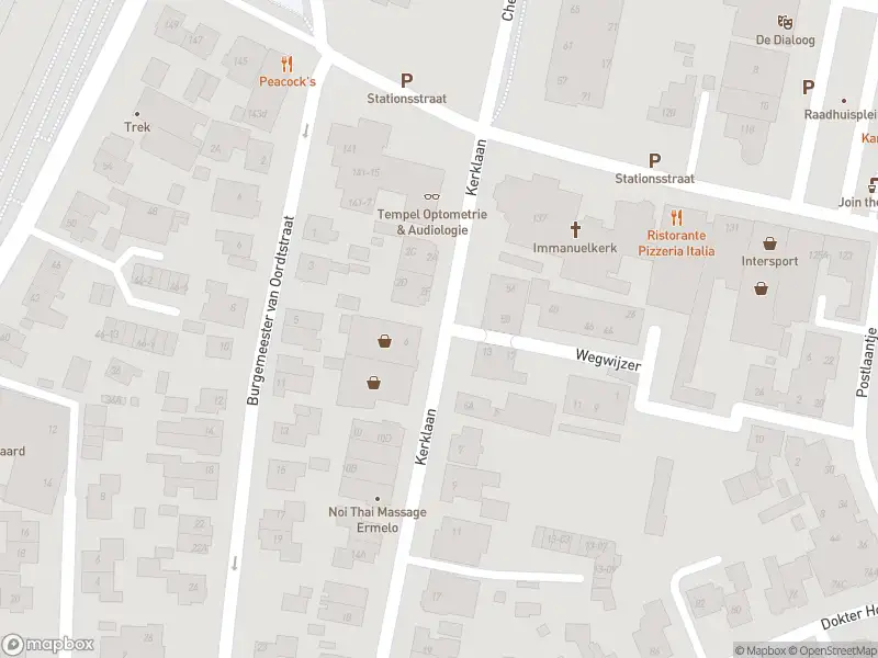 Brandweer met grote spoed naar de Kerklaan in Ermelo