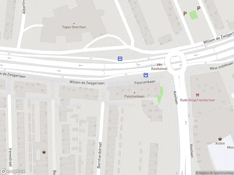 Brandweer met gepaste spoed naar de Paleizenbaan in Leiden