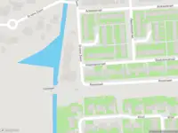 Ambulance met grote spoed naar de Gladiolenstraat in Sommelsdijk