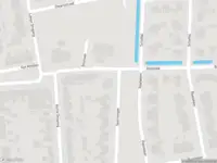 Brandweer met gepaste spoed naar de Sportsingel in Bant