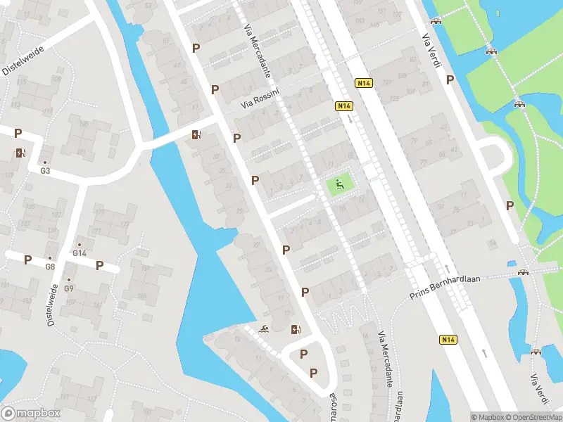 Ambulance met grote spoed naar de Leoncavallostraatje in Voorburg