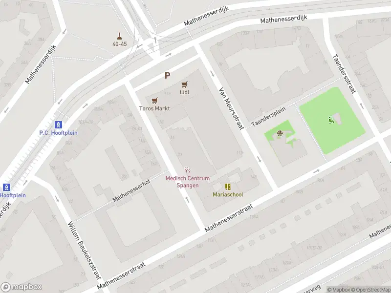 Besteld ambulance vervoer naar de Schaepmanstraat in Rotterdam