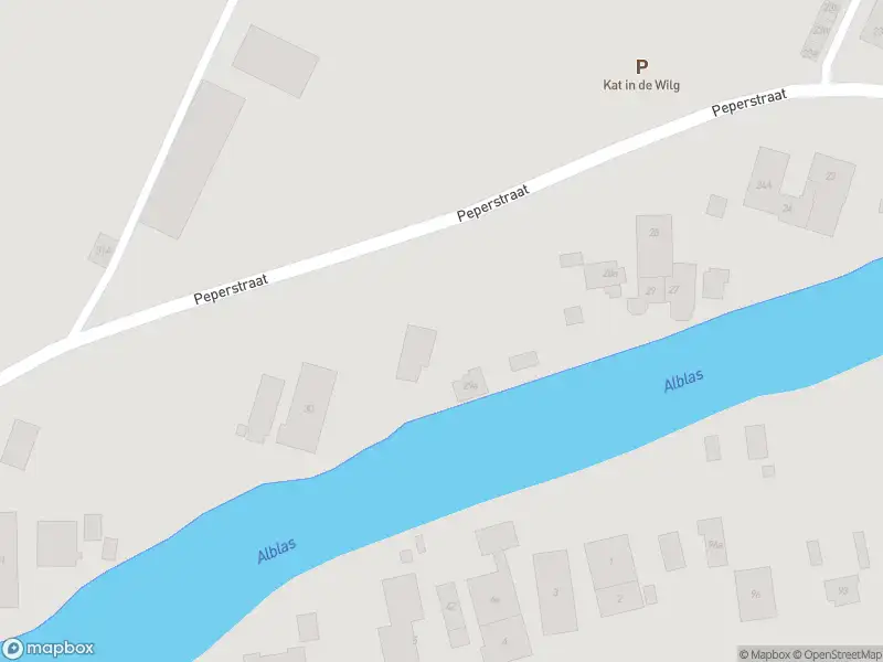 Ambulance met grote spoed naar de Peperstraat in Oud-Alblas