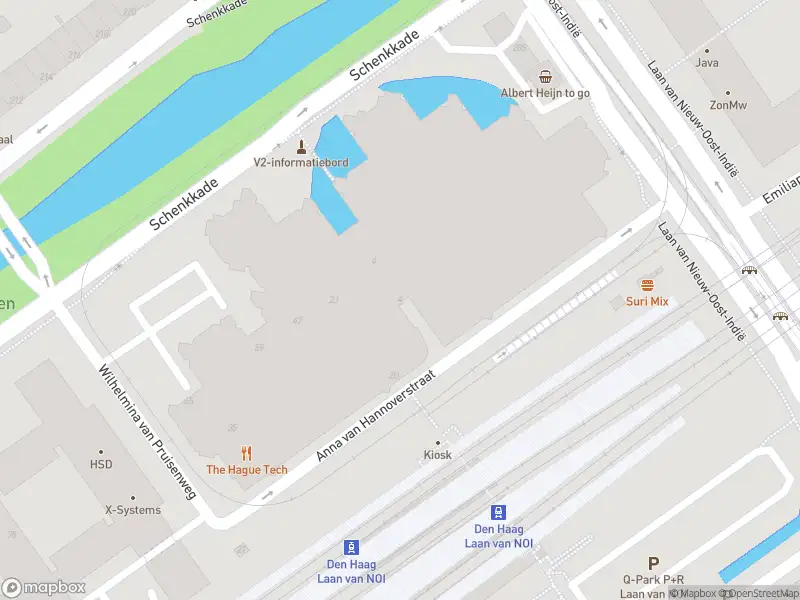 Ambulance met gepaste spoed naar de Anna van Hannoverstraat in 's-Gravenhage