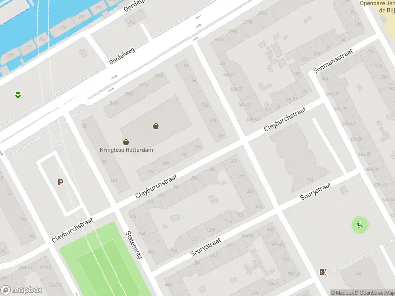 Ambulance met gepaste spoed naar de Cleyburchstraat in Rotterdam