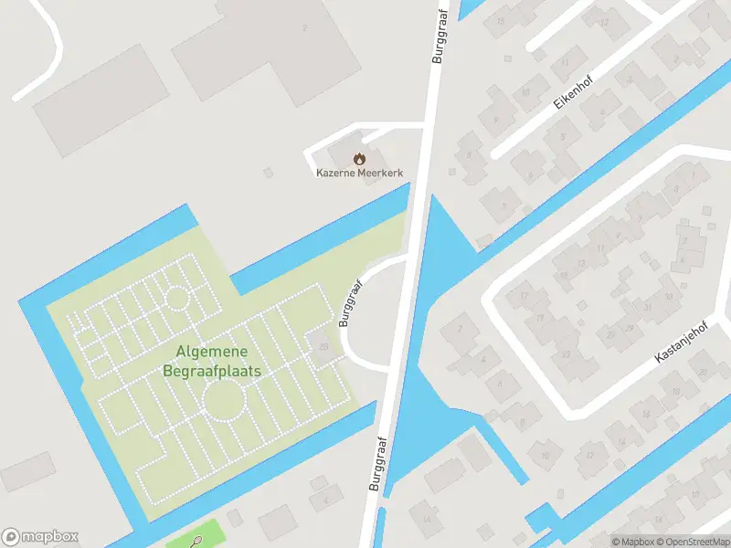 Brandweer met grote spoed naar de Burggraaf in Meerkerk vanwege voertuigen te water