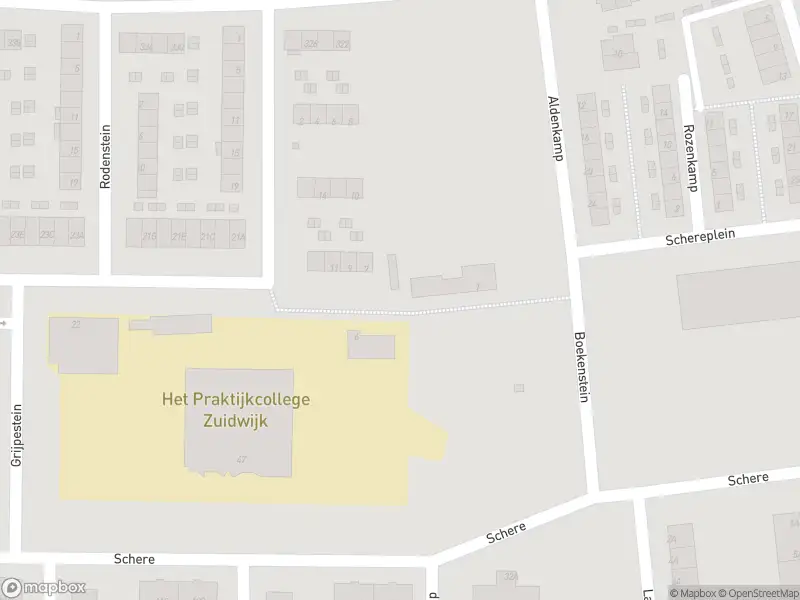 Ambulance met grote spoed naar de Boekenstein in Rotterdam