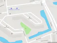 Ambulance met grote spoed naar de Lisztplein in Schiedam