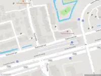 Ambulance met gepaste spoed naar de Stationsstraat in Rhoon