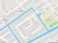 Brandweer met grote spoed naar de Ursulaland in 's-Gravenhage vanwege afgaan automatisch brandalarm