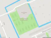 Brandweer met gepaste spoed naar de Laantje van Levenslust in Delft