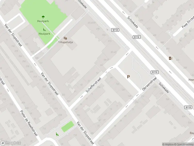 Ambulance met grote spoed naar de Schefferstraat in Rotterdam