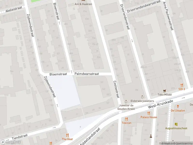 Brandweer met grote spoed naar de Palmdwarsstraat in Rotterdam vanwege voertuigbrand