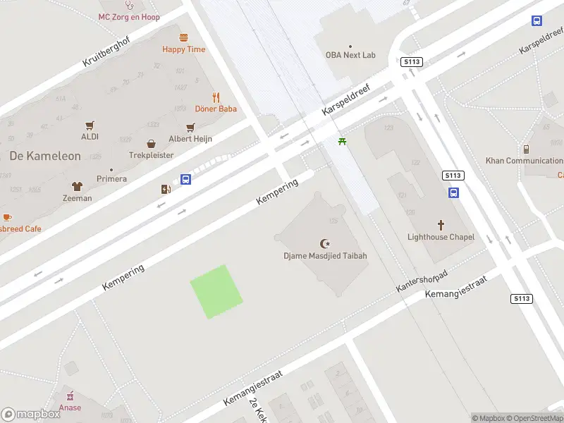 Brandweer met gepaste spoed naar de Klieverink in Amsterdam