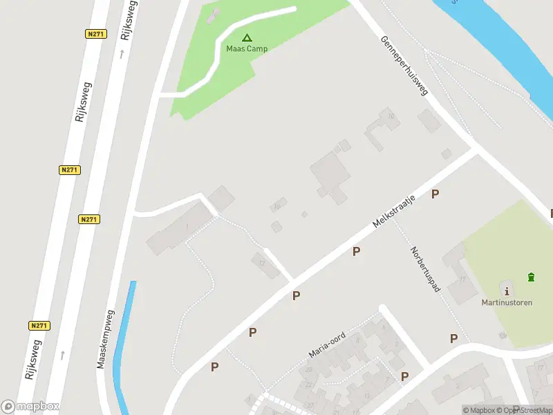 Brandweer met grote spoed naar de Melkstraatje in Gennep vanwege gebouwbrand