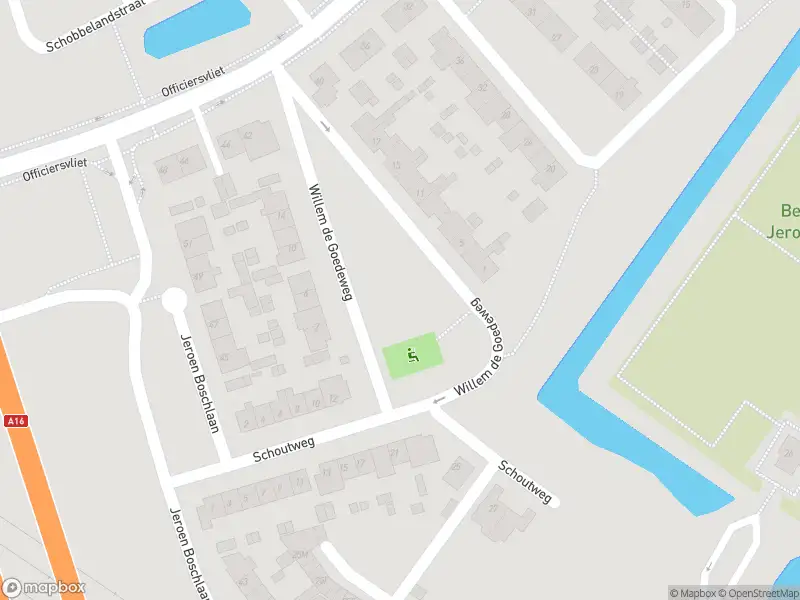 Ambulance naar de Willem de Goedeweg in Zwijndrecht