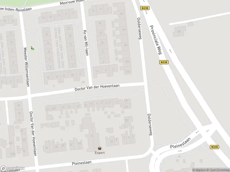 Brandweer met gepaste spoed naar de Dr. van der Hoevenlaan in Den Dolder