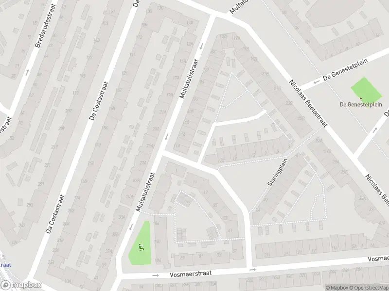 Ambulance met gepaste spoed naar de Multatulistraat in Rotterdam