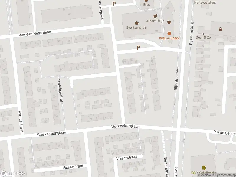 Ambulance met grote spoed naar de Schröderstraat in Hellevoetsluis