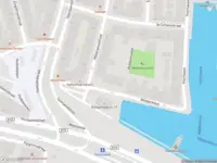 Ambulance met grote spoed naar de Watergeusstraat in Rotterdam