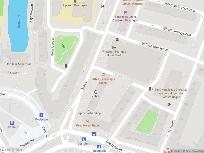 Ambulance met grote spoed naar de Slaak in Rotterdam