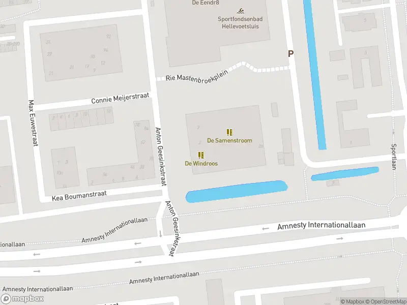 Politie naar de Amnesty Internationallaan in Hellevoetsluis vanwege ongeval met letsel