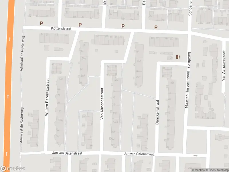 Ambulance met gepaste spoed naar de Van Almondestraat in Dordrecht