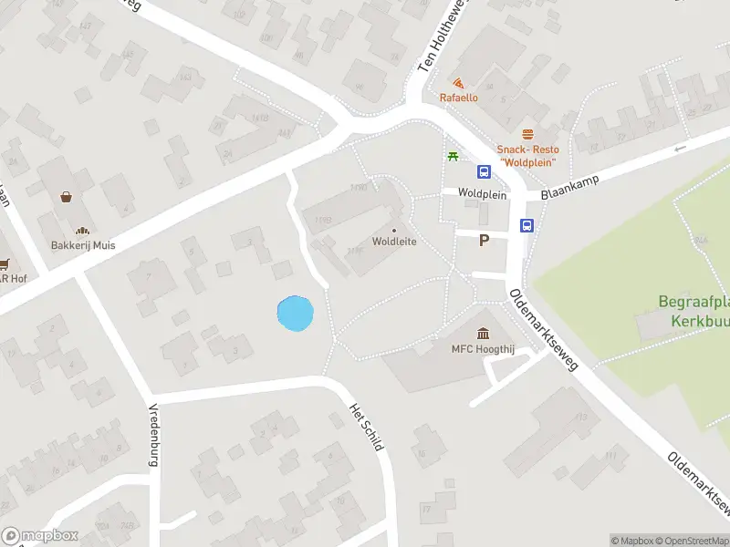 Politie naar de Gelderingen in Steenwijkerwold vanwege aanrijding met letsel